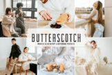 Product image of Butterscotch Mobile & Desktop Lightroom Presets
