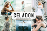 Product image of Celadon Mobile & Desktop Lightroom Presets