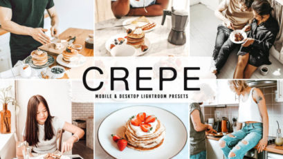 Crepe Mobile & Desktop Lightroom Presets