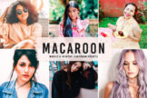 Product image of Macaroon Mobile & Desktop Lightroom Presets