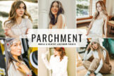 Product image of Parchment Mobile & Desktop Lightroom Presets