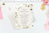 Product image of Spring Peony Casual Wedding Invitation
