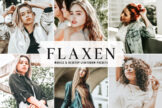 Last preview image of Flaxen Mobile & Desktop Lightroom Presets