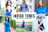 Product image of Indigo Tones Mobile & Desktop Lightroom Presets