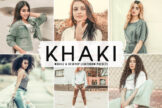 Product image of Khaki Mobile & Desktop Lightroom Presets