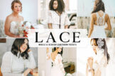 Product image of Lace Mobile & Desktop Lightroom Presets