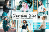 Product image of Prussian Blue Mobile & Desktop Lightroom Presets