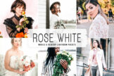 Product image of Rose White Mobile & Desktop Lightroom Presets