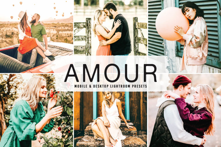 Preview image of Amour Mobile & Desktop Lightroom Presets