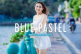 Product image of Blue Pastel Mobile & Desktop Lightroom Presets