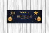 Last preview image of Facebook Cover Happy Holidays V1