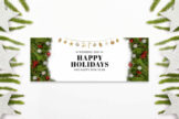 Product image of Facebook Cover Happy Holidays V4