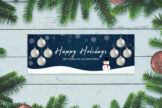 Product image of Facebook Cover Happy Holidays V5