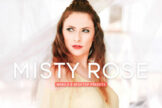 Product image of Misty Rose Mobile & Desktop Lightroom Presets