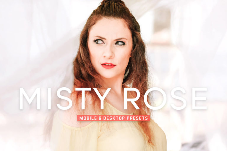 Preview image of Misty Rose Mobile & Desktop Lightroom Presets