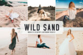 Product image of Wild Sand Mobile & Desktop Lightroom Presets