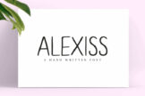 Product image of Alexiss Sans Serif Font