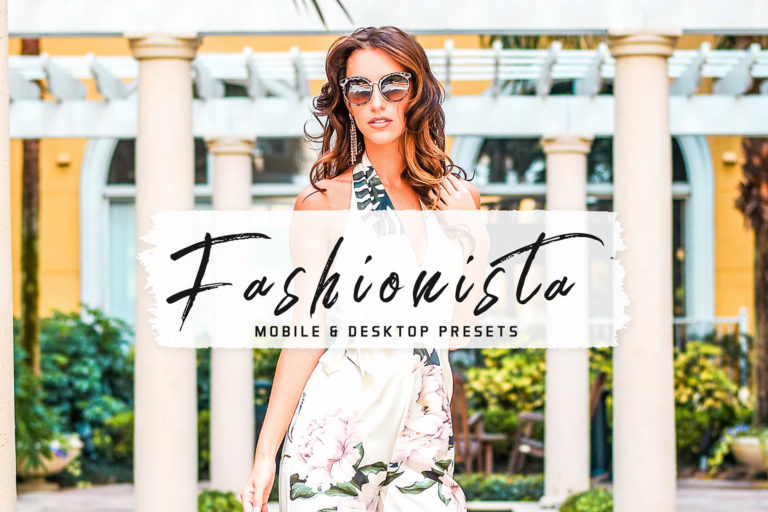 Preview image of Fashionista Mobile & Desktop Lightroom Presets