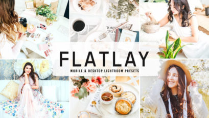 Flatlay Mobile & Desktop Lightroom Presets