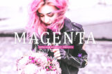 Product image of Magenta Mobile & Desktop Lightroom Presets