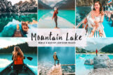 Product image of Mountain Lake Mobile & Desktop Lightroom Presets