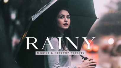 Rainy Mobile & Desktop Lightroom Presets