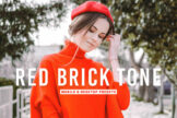Product image of Red Brick Tone Mobile & Desktop Lightroom Presets