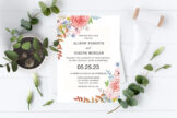 Product image of Rustic Dusty Rose Wedding Invitation