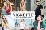Product image of Vignette Mobile & Desktop Lightroom Presets