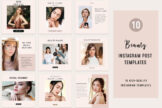 Product image of Beauty Instagram Templates
