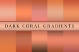 Product image of Dark Coral Gradients