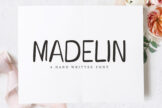 Product image of Madelin Handwritten Font