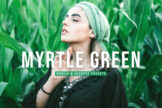 Product image of Myrtle Green Mobile & Desktop Lightroom Presets