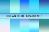 Product image of Ocean Blue Gradients