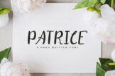 Product image of Patrice Script Font