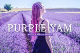 Product image of Purple Yam Mobile & Desktop Lightroom Presets
