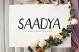 Product image of Saadya Sans Serif Font
