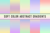 Product image of Soft Color Abstract Gradients