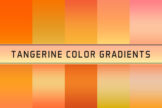 Product image of Tangerine Color Gradients