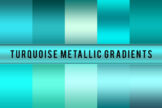 Product image of Turquoise Metallic Gradients