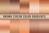 Product image of Brown Zircon Color Gradients