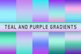 Product image of Teal And Purple Gradients