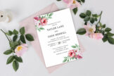 Product image of Garden Flowers Botanical Wedding Invitation