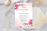 Product image of Modern Minimalist Pink Wedding Invitation