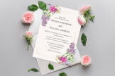 Product image of Spring Floral Wedding Invitation