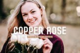 Product image of Copper Rose Mobile & Desktop Lightroom Presets