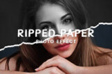 Product image of Ripped Paper Photo Effect