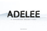 Product image of Adelee Brush Font