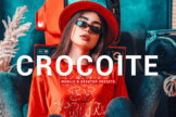 Product image of Crocoite Mobile & Desktop Lightroom Presets