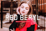 Product image of Red Beryl Mobile & Desktop Lightroom Presets
